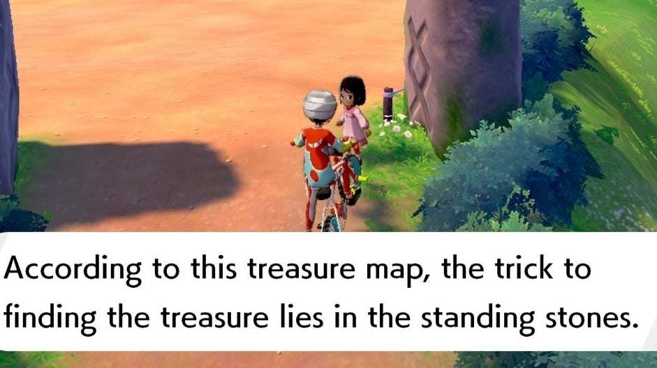 Pokémon Sword and Shield Turffield treasure riddle solution how to